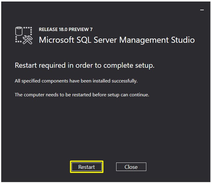 SQL Server 2017 Kurulumu